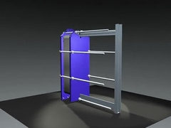 Теплообменный аппарат плиты набивкой